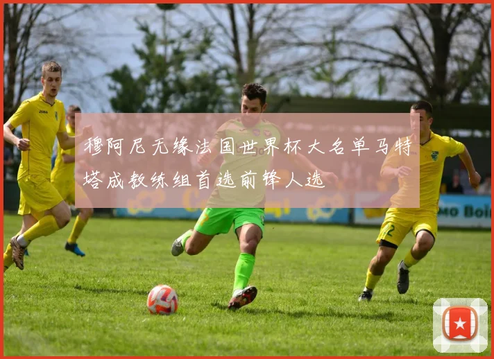 穆阿尼无缘法国世界杯大名单马特塔成教练组首选前锋人选